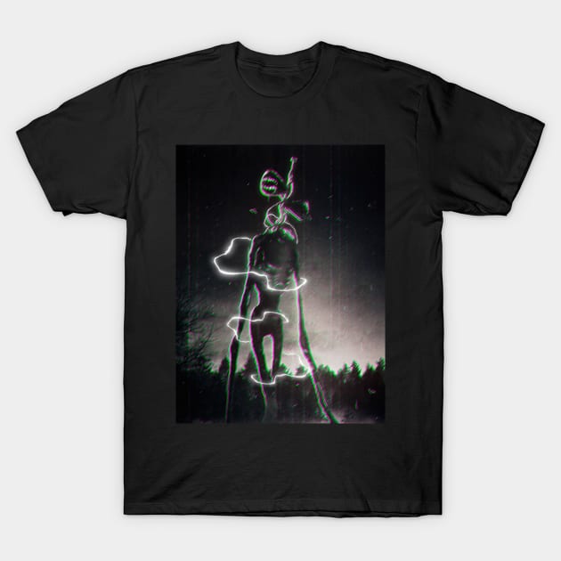 Siren Head Ray T-Shirt by Jackson Lester